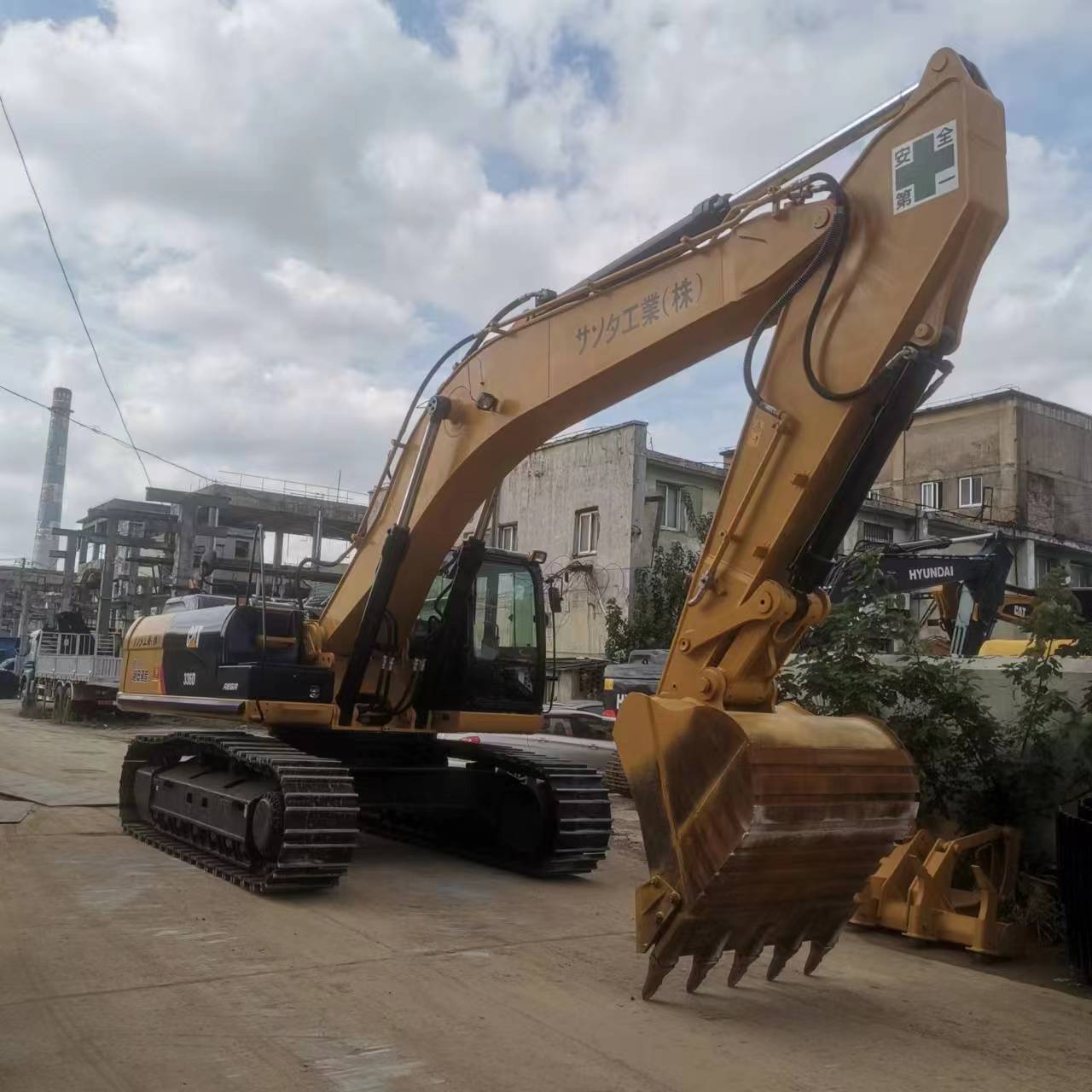 Good Condition 36 Ton Cat 336D Excavator Made in Japan with Original Hydraulic Cylinder