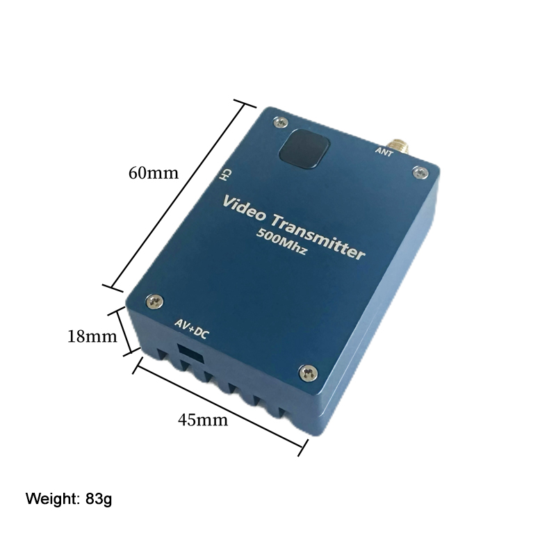 20km 300Mhz-1Ghz Digital VTX FPV 2W Drone Video Transmitter And Receiver 8 Channels