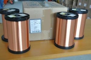 China Grade1-p180 UL Certificated UEW Enamelled Copper Wire Insulated Solid IEC / JIS / NEMA factory