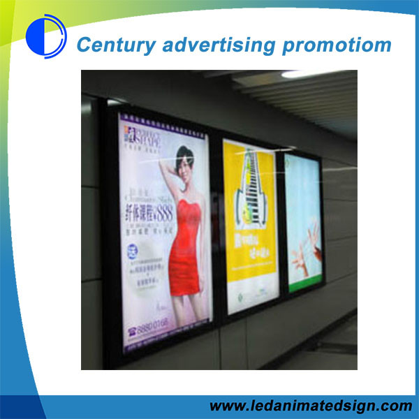 China Animation led light box factory
