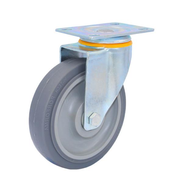 100kg Industry Trolley TPR Polyurethane Plastic Castor Wheel