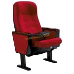 Iron Steel Legs Conference Audience Seating Chairs With Hidden Table 580 * 770 *