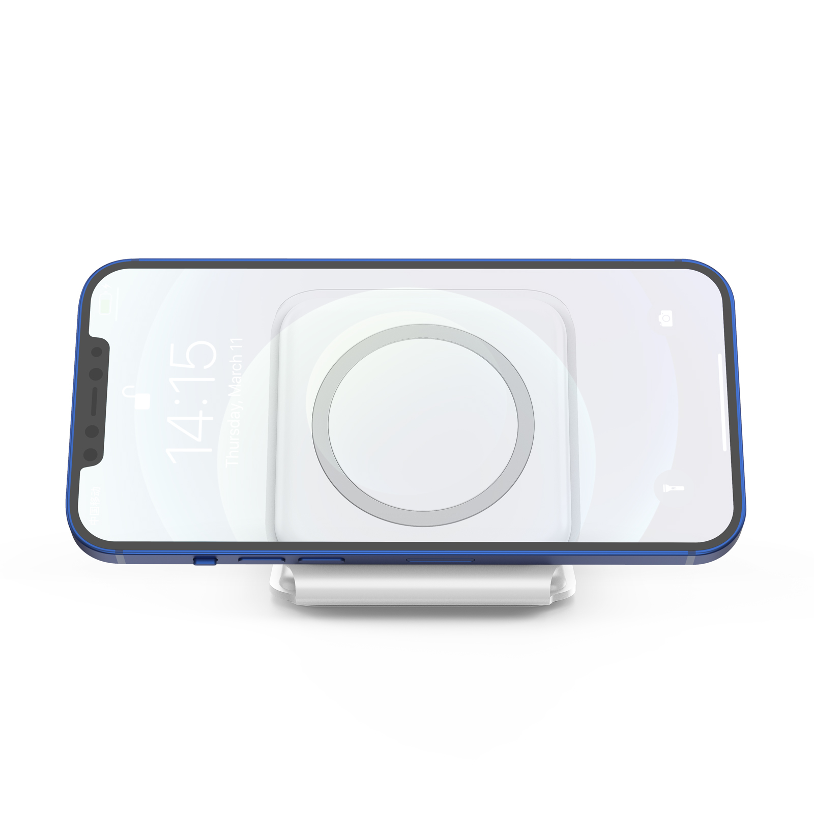 Convenient 15W Foldable Magnetic Charging Station for iPhone 14 Pro/Airpod Pro/iWatch 8