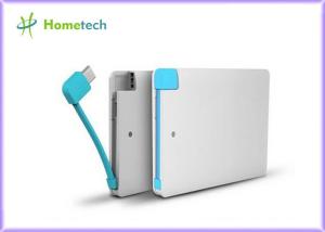 China Credit card size Lipstick Power Bank High Capacity for Sumsung factory
