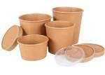6oz 8oz 10oz Disposable Fast Restaurant Rice Packaging Take Away Paper Bowl