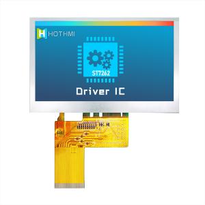 4.3-inch 800x480 dot matrix TFT LCD display module With LVDS Interface