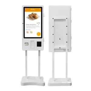 China 32 Inch Desktop/colomn Android Or Windows Self Service Kiosk With Printer Scanner on sale