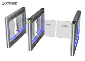 China Sus304 Brushed Ss Indoor Swing Gate Turnstile With Card Reader Ip42 Rating factory