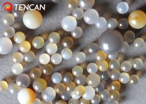 China 5-30mm Diameter Mixed Sizes Agate Mill Ball 7.2 Mohs For Soil Grinding factory