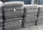 Reinforced Galfan Gabion Mesh Box For Earth Retention And Steep Slope Protection