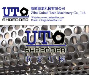 China single shaft shredder - screen, blade, knives etc components supply factory