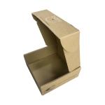 Customs Corrugated Kraft Paper Box , Folding T Shirt Packaging Box