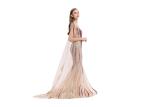 Fashion Ladies Long Wedding Dresses Gown 62 Inch For Formal Evening Party
