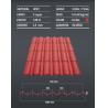 Buy cheap Customized Color SMDS 940mm Upvc Big Span Roof Sheet from wholesalers
