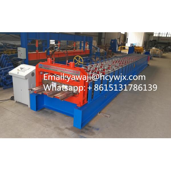 Flooring Deck Plate Double Layer Sheet Standing Seam Roof Panel Roll Forming Machine
