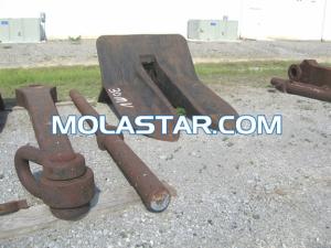 China Molastar Stockless Steel Anchor For Sale Moorefast Anchor Offshore Anchor Easy Handling Steel Anchor For Marine factory