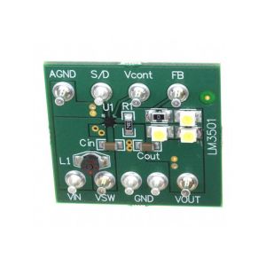 China LM3501TL-16EV Embedded Solutions Evaluation Board LM3501 Synchronous Step Up DC DC Converter factory