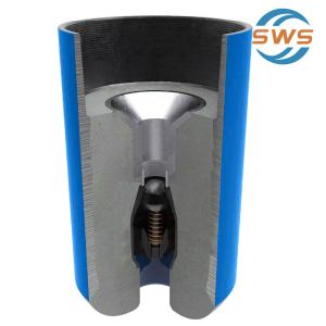 China Api 5CT 7&quot; Single Valve forced aluminum alloy float shoe &amp; float collar with H40 BTC factory