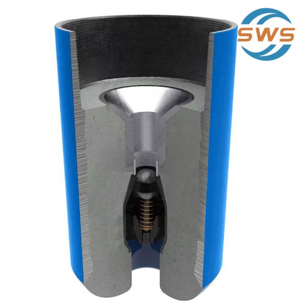 China Api 5CT 7" Single Valve forced aluminum alloy float shoe & float collar with H40 BTC factory