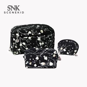 China Digital Printing Polyester Canvas Cosmetic Brush Bag factory