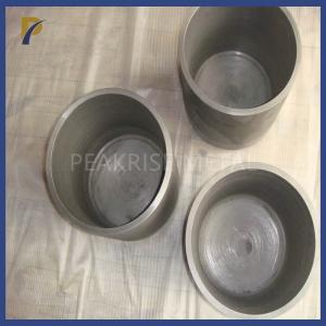 China Big Sintered 99.95% Tungsten Crucible For Melting Steel High Purity Tungsten Crucibles For Vacuum Melting Furnace factory