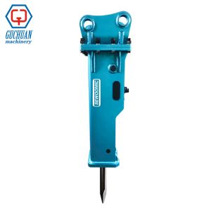 Guchuan SB40/GCB60 Silent Box Hydraulic Breaker 325kg with 68mm Chisel for