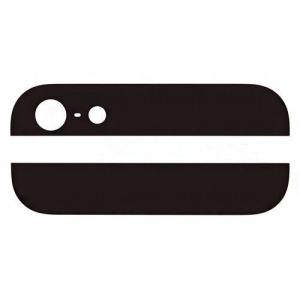 China For Apple iPhone 5 Top and Bottom Glass Cover Replacement - Black factory