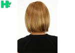 Wholesale Machine Made Red Bob Wig Short Straight Synthetic Full Wigs