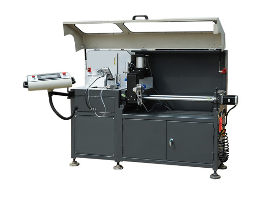 CNC Aluminium Window-door Making Machine / Automatic Aluminum Profiles Corner Connector Cutting Saw