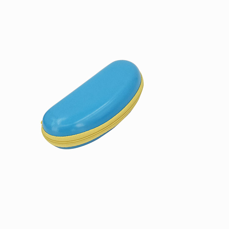 Customer Logo Sports Glasses Case Hard Zipper Glasses Case Unisex