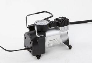 China Yellow And Silver Metal Air Compressor Fast Inflation For All Kinds Of Cars factory