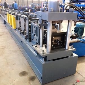China 100-9000kg Warehouse Storage Steel PLC Rack Roll Forming Machine factory