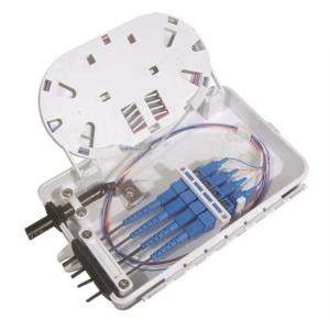 China 4 core FDB Fiber Distribution Box FTTH 4F Fiber Splitter Box factory