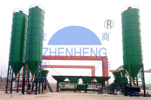 China HZS35 Electric Power Portable Stationary Concrete Batch Mix Plant with One Year Warranty factory