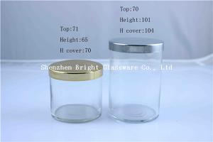 China best quality blown glass candle holder factory