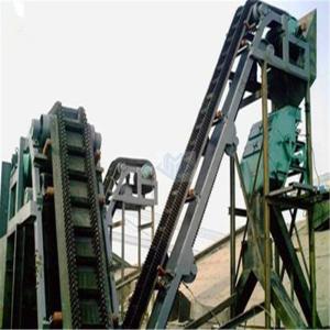 High Incline Angles Scraper Conveyor System For Bulk Material Conveying