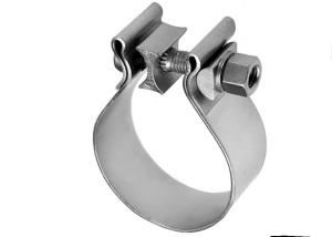 China Stainless Muffler Clamp 2 Inch 31.8mm Width Band factory