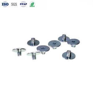 China M0.8 Micro Metric Screws Stainless Steel Cross Slot Large M3 5 Flat Head Screw factory