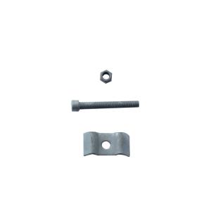 China Silver Stainless Steel Grating Galvanized Saddle Clips factory