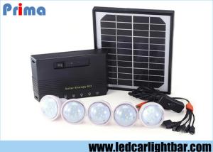 China Energy Saving Indoor Home Solar Panel Led Lights USB Rechargeable Phone factory