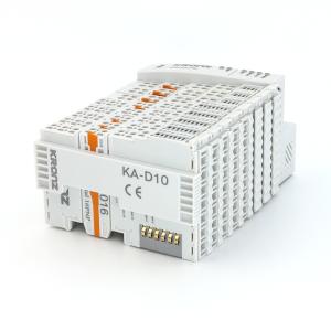 China 2 Channel Remote I/O Module 270mA 24V IP20 Modbus Industrial Ethernet Bus factory