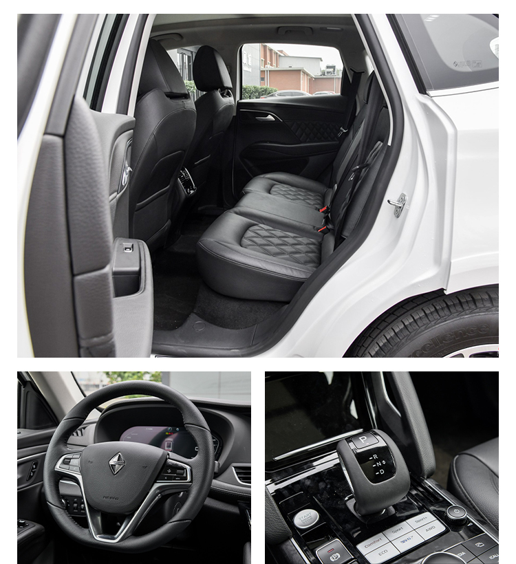 2023 Borgward Bxi7 Pure Electric speed 195km/h Fast Charging Road Legal Electric Vehicles with 178 kW Total Motor Power