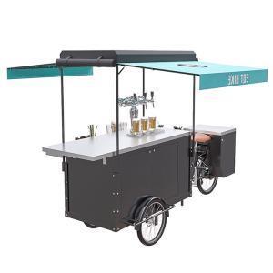 China Air Cooled Modern Beverage Cart , Beverage Trolley Carts For Beer factory