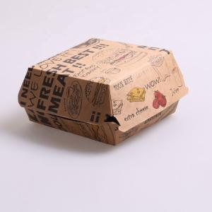 China Customized Thickness Eco Friendly Food Packaging Recyclable Burger Box factory