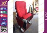 Aluminum Base Church Hall Chairs With Painted Back / University Furniture