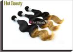 Ombre Colored Human Hair Bundles Body Wave Two Tone Color No Synthetic Hair