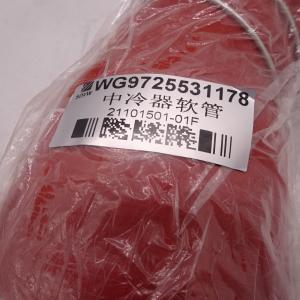 Sinotruk Howo truck parts intercooler turbocharger hose WG9725531178
