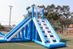Customized Colorful Sealed Inflatable Water Park Inflatable Aqua Park Water