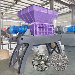 China Cast Aluminum Alloy Shredder Machine Aluminum Scrap Crusher Industrial Scrap Shredder For Metal Aluminum Recycling factory