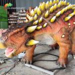 6m Life Size Animatronic Sunproof Lighting Ankylosaurus Dinosaur Model For